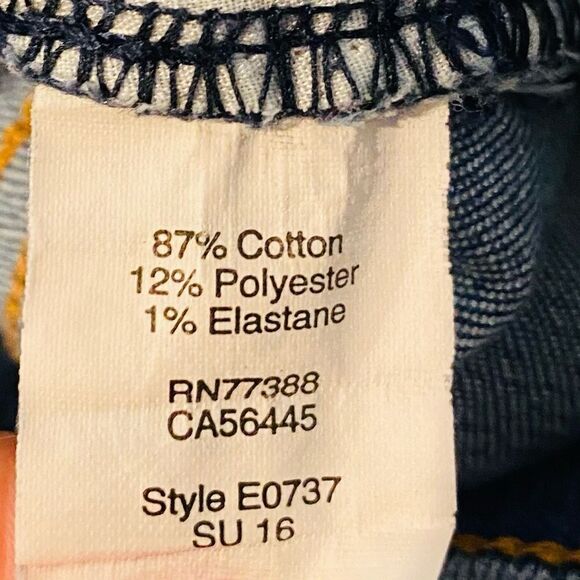 J. Crew Factory Stretch Davidson Skinny Jeans Size 26/30 - Picture 4 of 5